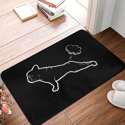 French Bulldogs Yoga Doormat Rug carpet Mat Footpad Bath mat