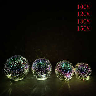 生产3D月球灯玻璃球灯玻璃圆球灯星空灯3D灯可开增票 量大另议