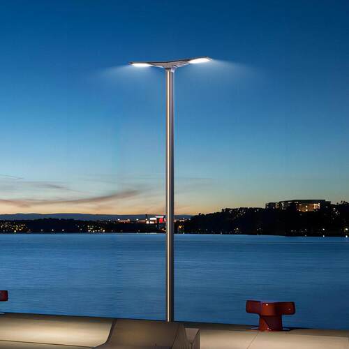 一体化太阳能路灯型材户外LED庭院灯一体工程款室外