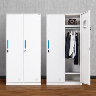 上海员工衣柜钢更身健房储物柜办公柜学校宿舍46门带制PS101锁铁