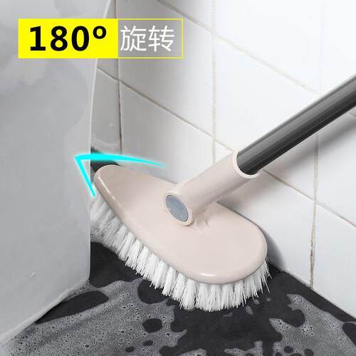 bathroom long handle brush tile floor cleaning broom mop