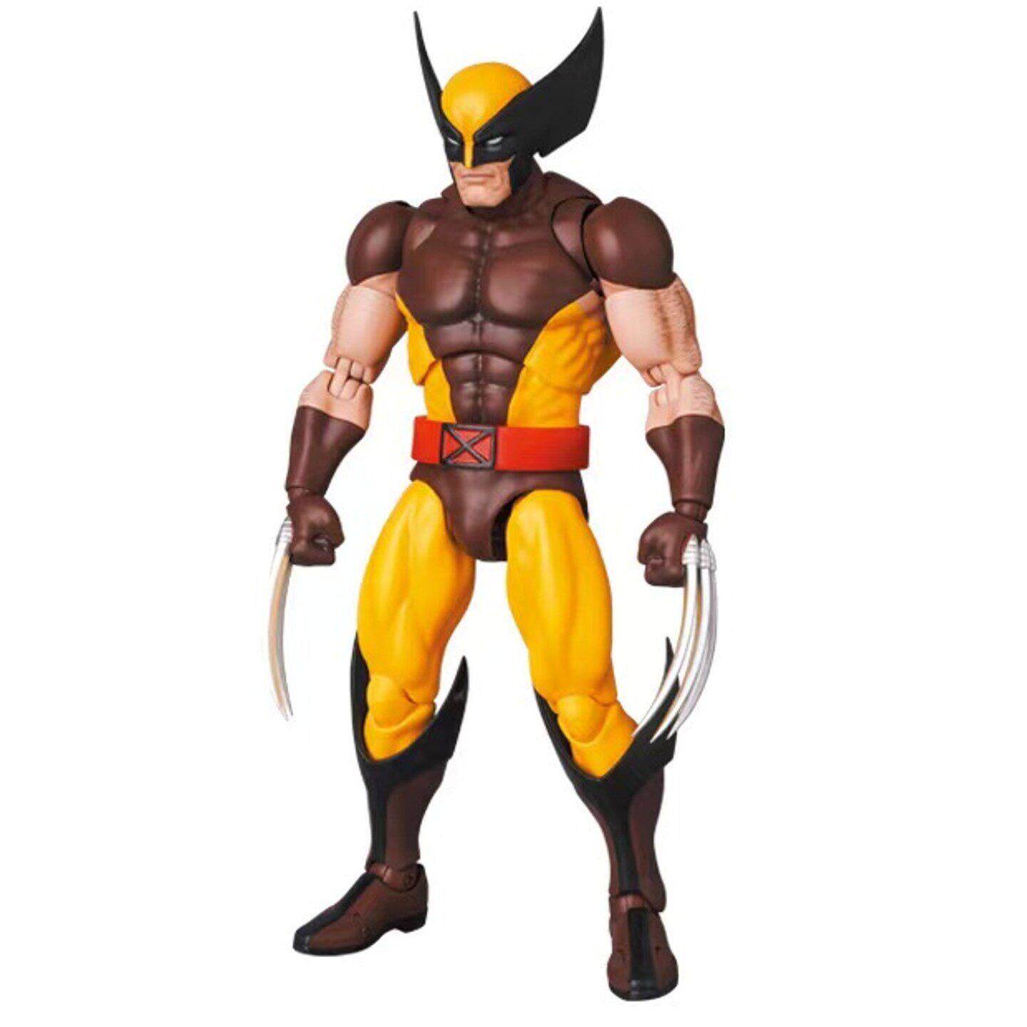 CT厂mafex138漫画棕色战衣金刚狼罗根X战警漫威可动手办模型玩具