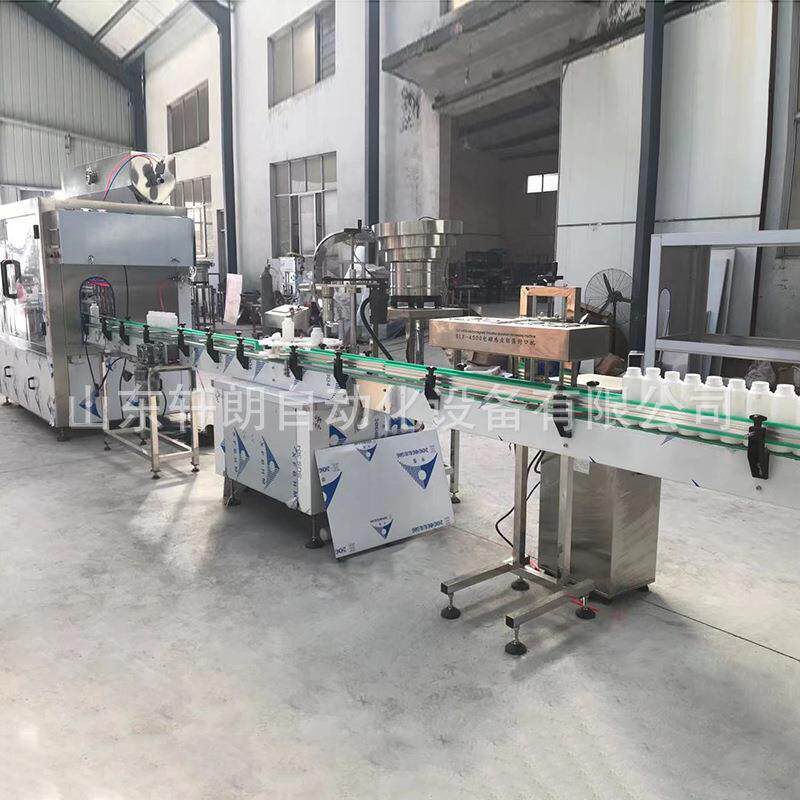 叶面肥灌装机 植物营养液培养液12头灌装机 洗洁精洗手液灌装机