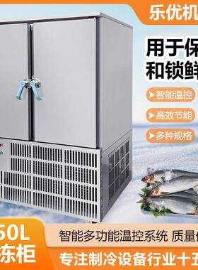 哇噢m腌制酸笋虾仁低温-40度节能极速速冻机 大型20盘海鲜速冻柜
