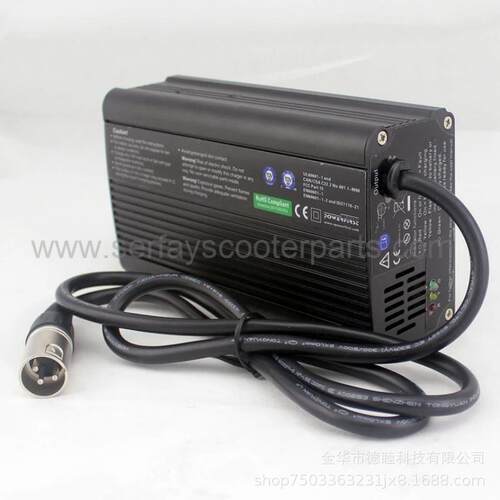 24V 8A Power First 原装进口电动代步车轮椅铅酸电池充电器