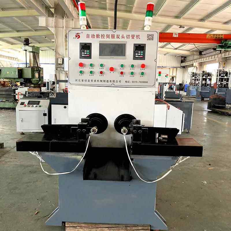 切全自动钢筋离套筒切管机三抓ABX合器全自动数控圆管双头管机