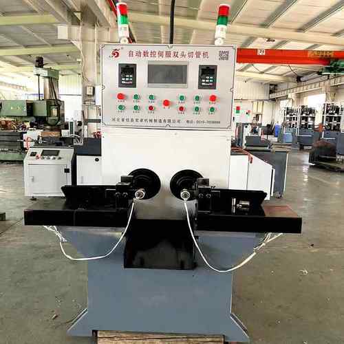 切全自动钢筋离套筒切管机三抓ABX合器全自动数控圆管双头管机