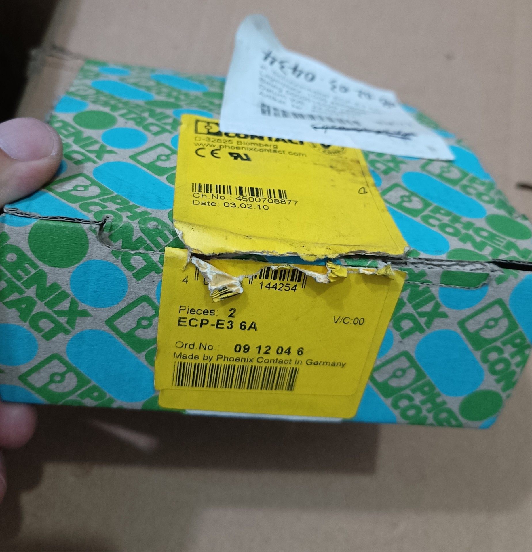 全新菲尼克斯继电器 ECP-E3  6A和4A各2只，库存商