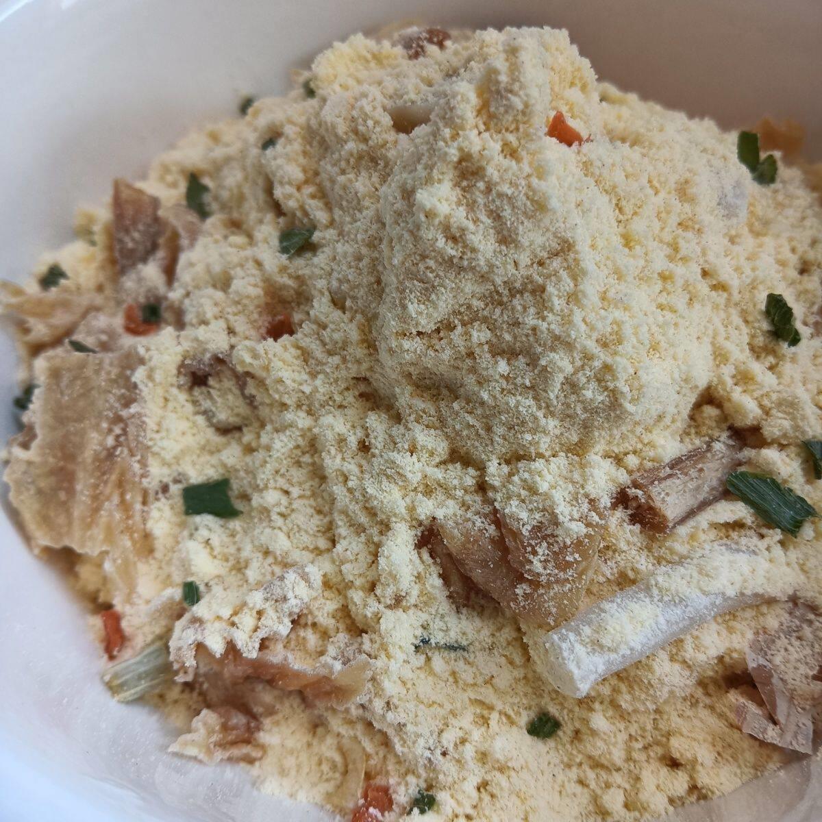 河北特产邯郸五香豆沫粉小米面速食粥传统小吃咸味豆沫咸糊涂400g