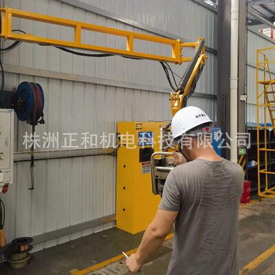8米长弹簧款焊机空间臂梯形可折叠伸展焊接送丝机悬臂架钢结构用
