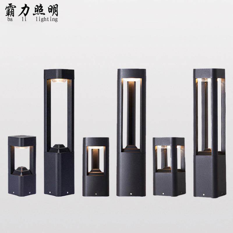 户外庭院灯景观灯防水简约室外草坪灯柱头灯北欧别墅花园林地插灯