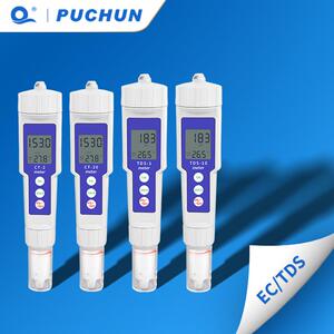 PUCHUN/浦春CT/TDS笔式电导率/总溶解固体计EC/TDS测试仪便携分析