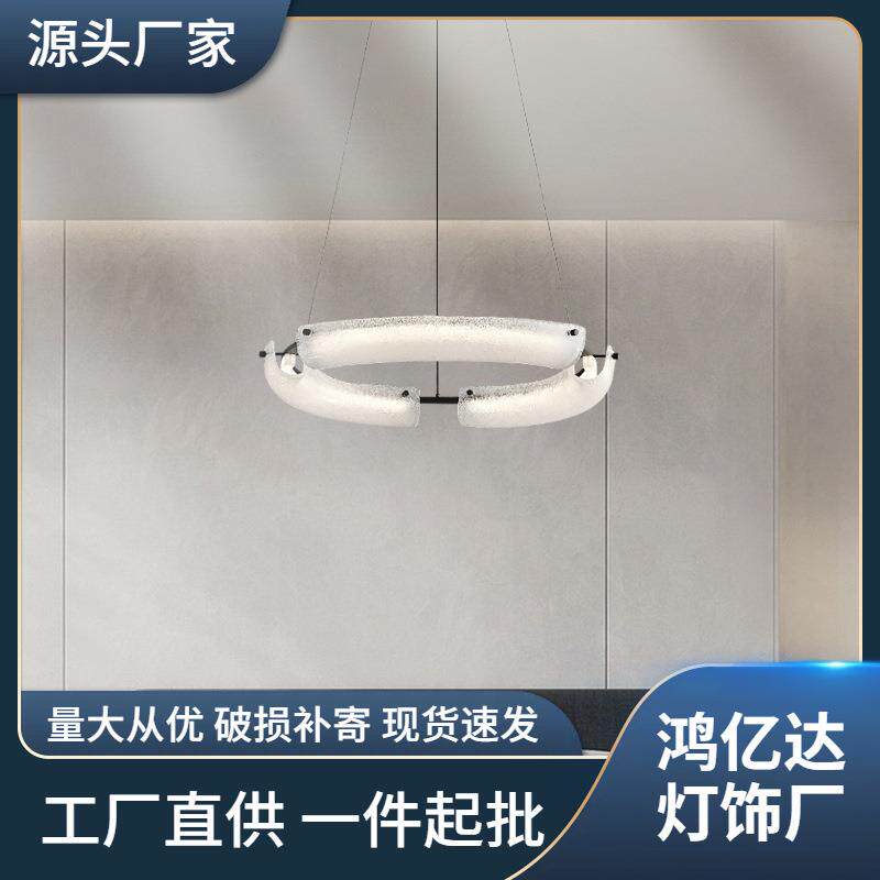 意式风吊灯极简轻奢全铜灯简约客厅灯餐厅吧台吊灯极美主义卧室灯