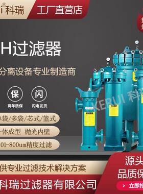 PPH袋式过滤器PVDF过滤器耐酸一体成型滤袋式滤芯式过滤设备