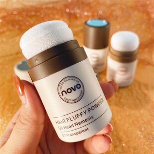 novo发际线蓬蓬粉头发控油蓬松粉浏海去油头神器免洗干发散粉.