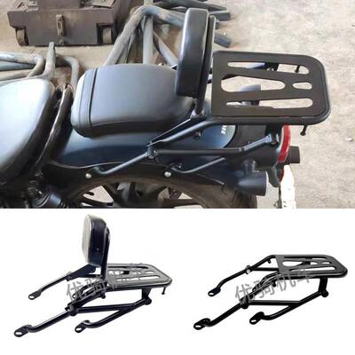 适用于本田Cm300后靠背RebelCm500后靠背修改后架子扶手保险杠保