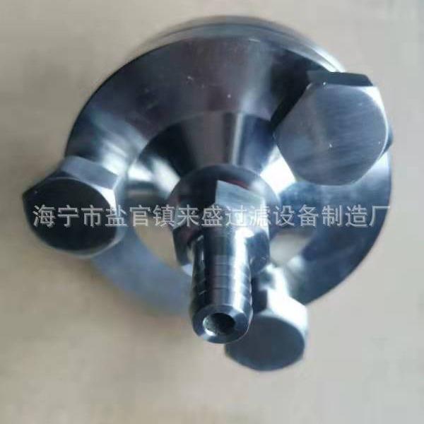 47mm不锈钢可换膜空气大气采样过滤器空气液体气体平板膜过滤器