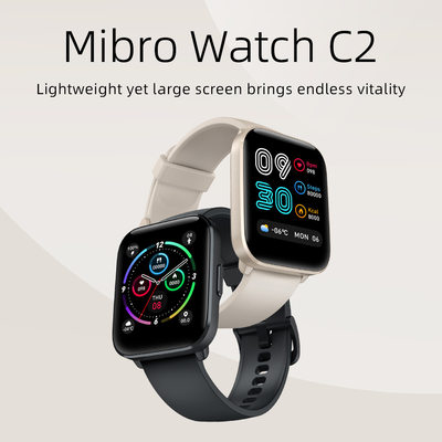 Mibro Watch C2 智能手表 国际版运动手表心率监测男女潮款