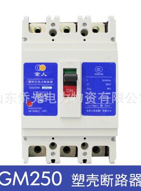北京人民电器GM250M H R G/33002 160A200A250A塑壳断路器