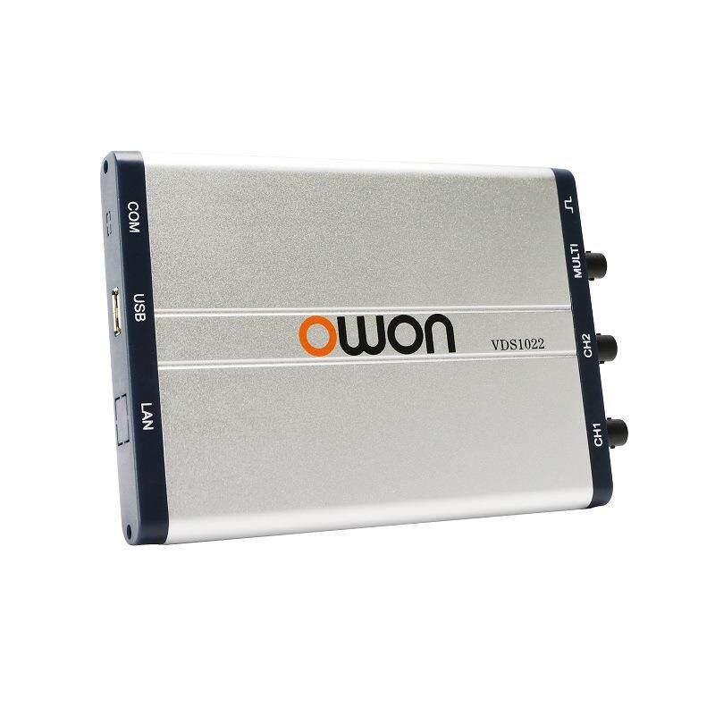 OWON虚拟PC数字示波器VDS1022双通道25M便捷