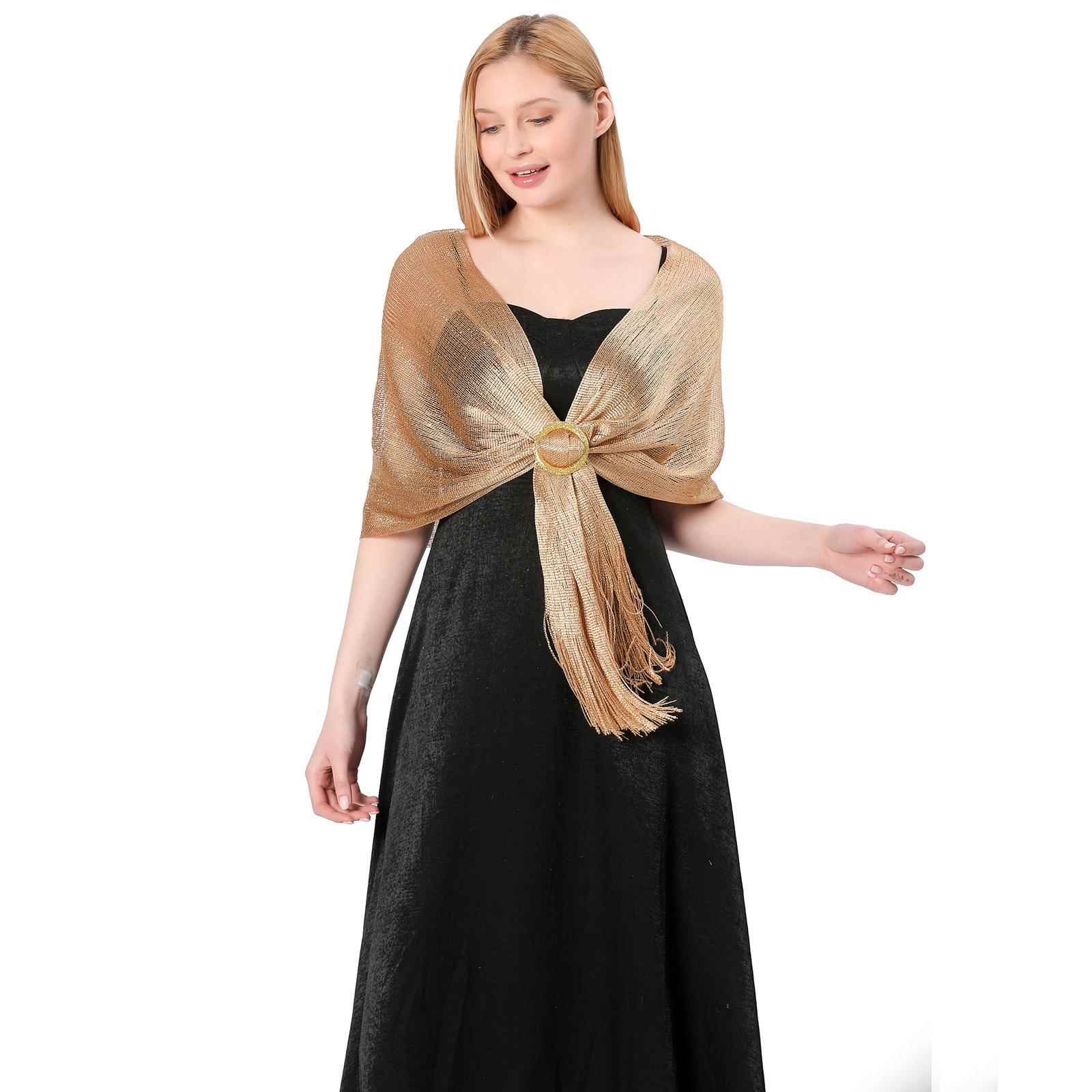 female shawl dinner dress party wedding dance bridesmaids
