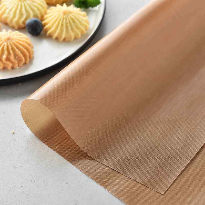 不粘油布特氟龙烤盘布厨房耐高温垫不粘油布大小号进烤箱烘焙工具