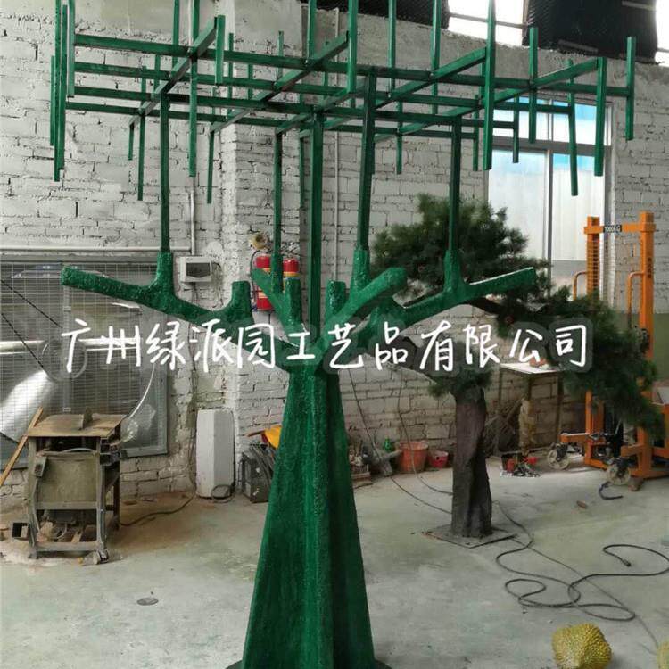 人造枯树大型商场摆放装饰用仿真白色枯树网咖布景秃枝树枯树干
