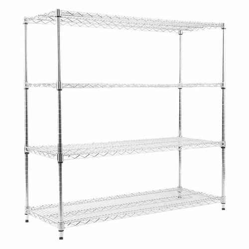 厂家定制防静电物料架展示带轮移动货架仓储镀铬置物架不锈钢货架