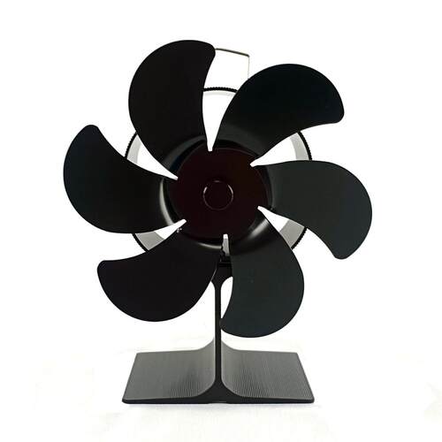 LT410单头花大工字热动力壁炉风扇Stove Fan 无需电源跨境货源厂