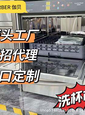 酒吧咖啡厅用商用洗碗机台下式洗碗机洗杯机小尺寸商用洗杯机