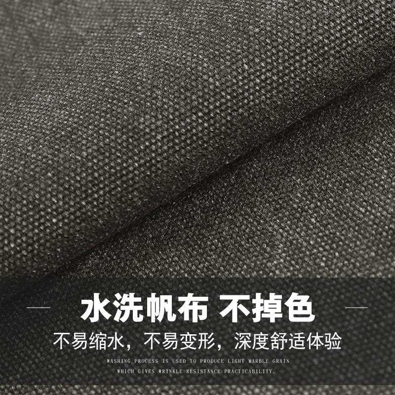 新款直销免费印字围裙印制LOGO时尚韩版烘焙蛋糕奶茶理发店挂脖男