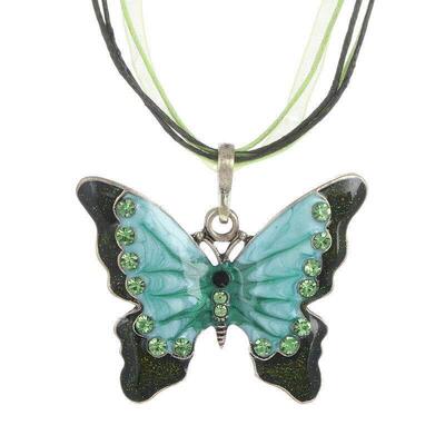 Vintage choker Hot Ethnic Style Butterfly Alloy Necklace项炼