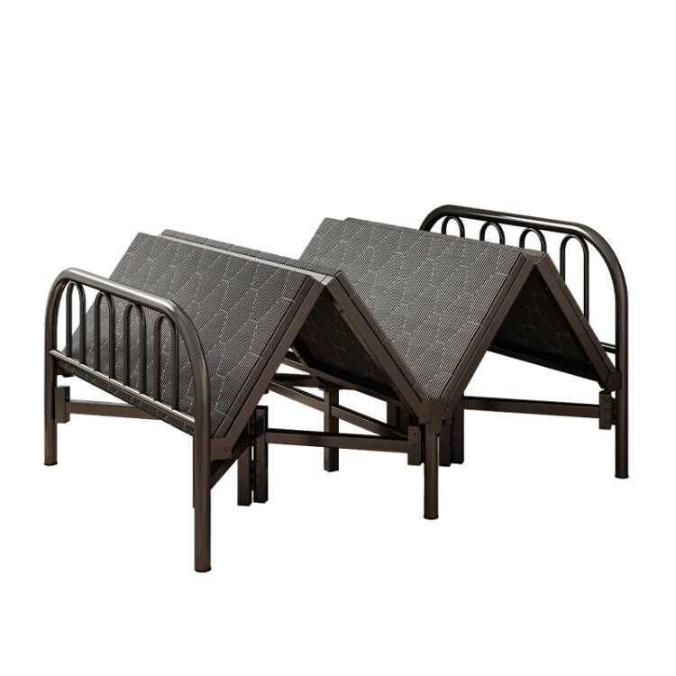 折叠床单人床家用成人简易床双人床1米2宿舍出租房硬板床铁床午休