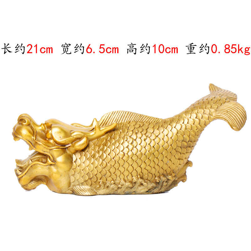 厂家铜器批发记摆件吻  鸱吻兽铜吻鸱尾鱼铜龙头鱼龙铜螭杨