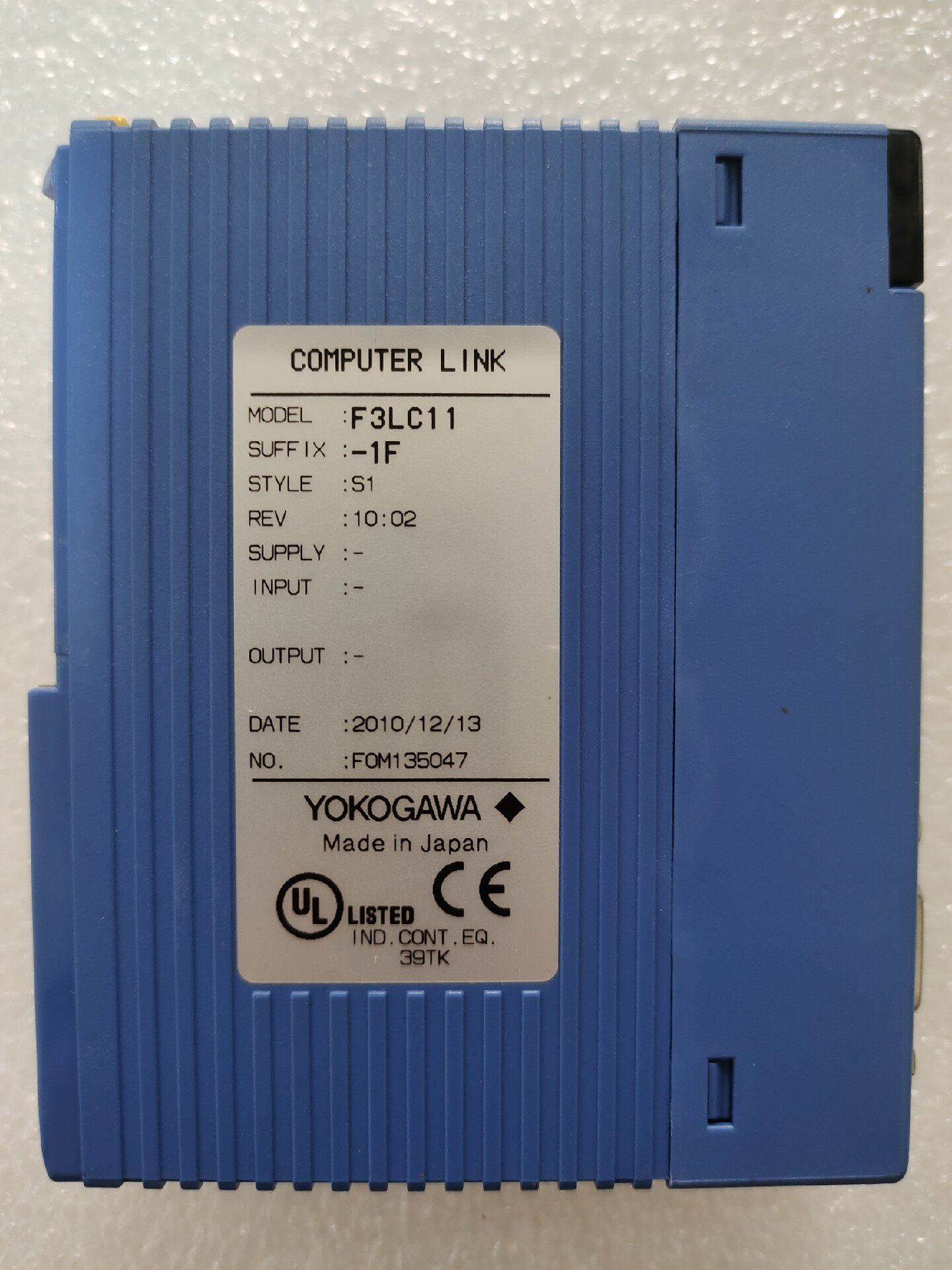 YOKOGAWA 横河 F3LC11-1F  现货16个