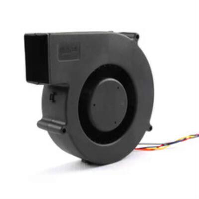 供应双滚珠大风量品质好14040鼓风机高转速14040直流鼓风机