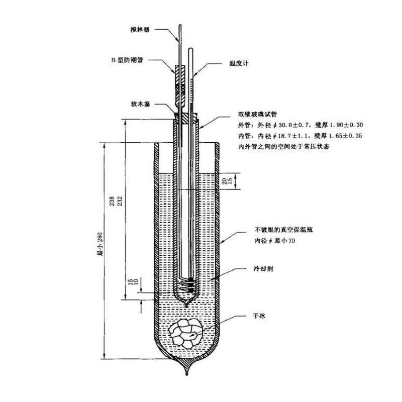 喷气燃料冰点试管结晶点试管GB/2430冰点试管 双层真空干燥试管,餐饮具,吸管,淘宝优惠券,粉丝福利购,淘宝优惠卷