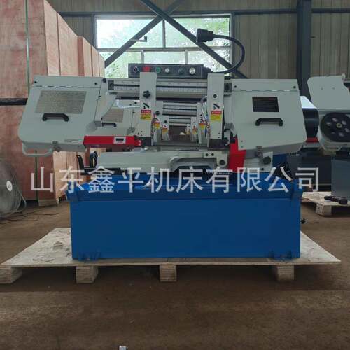 BS-1018B欧款卧式液压半自动金属带锯床可45度切割