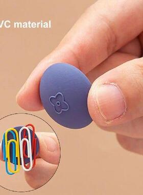 1 Set Cartoon Fridge Sticker Detachable Anti-bumping