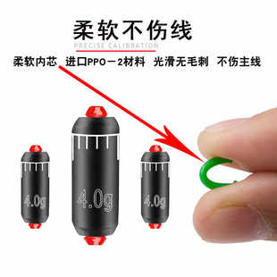 50枚刻度铅坠混装套装渔具快速铅坠成品铅皮渔克度铅钓鱼送剪刀