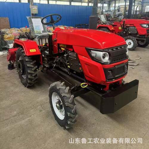 四驱乘坐式多功能微耕机小型拖拉机新款加厚加强四轮拖拉机