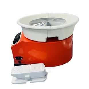 陶艺拉坯陶机动全自变速高配置工具器材儿童陶JCTY 032陶吧瓷泥拉