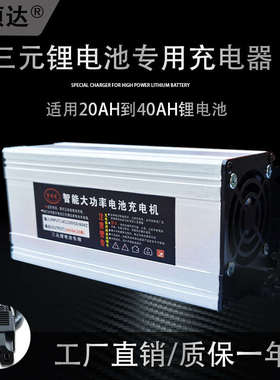 48V60V72V锂电池智能大功率充电器84V88.2V87.6V8A10A12A快充