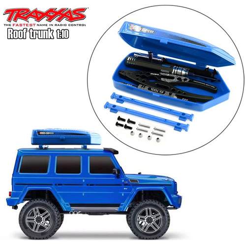 TRAXXAS奔驰G500TRX4仿真攀爬车车顶行李箱工具盒配件箱