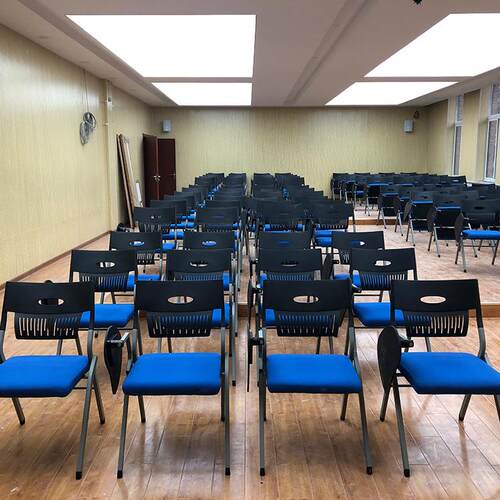 工厂直供简折叠带字板会议椅学校学写生课桌椅RX002椅学习椅子公