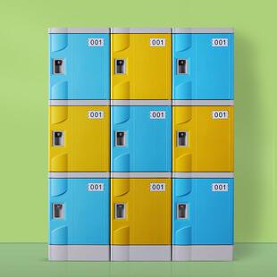 简约校园abs学生书包柜学校宿舍储物柜幼儿园办公更衣柜现货