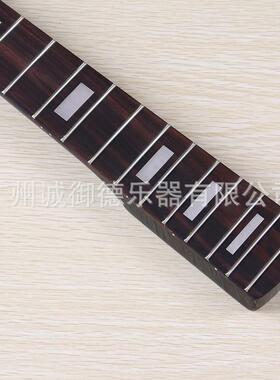 4弦琴颈四弦贝司琴颈20品黑色亮光四弦吉他组装琴颈加枫方块品丝