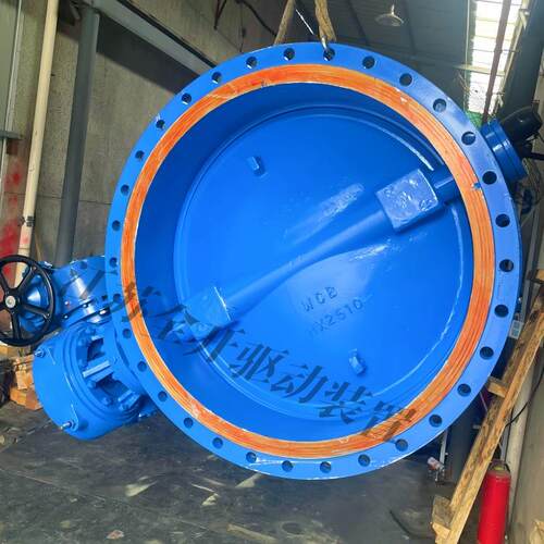 930带涡轮法兰蝶阀D43H-N25 器DPN100配套智能电动执行电压AC220