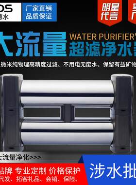 热款双子星不锈钢净水器厂家净水机家用超滤机厨房过滤器