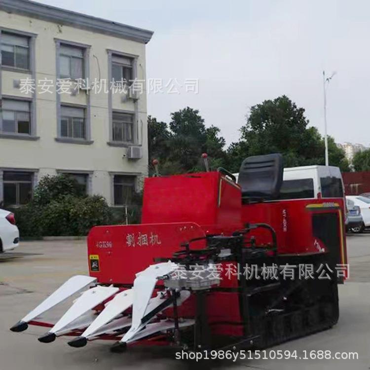 带座驾式10马力柴油割捆机农用水稻小谷子BHW收黍子割打捆麦履一